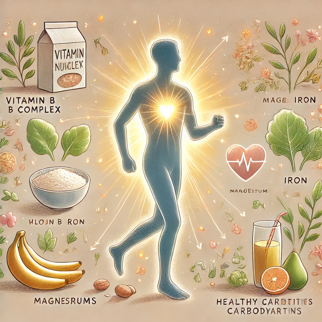 신체 에너지 공급을 돕는 영양 효능