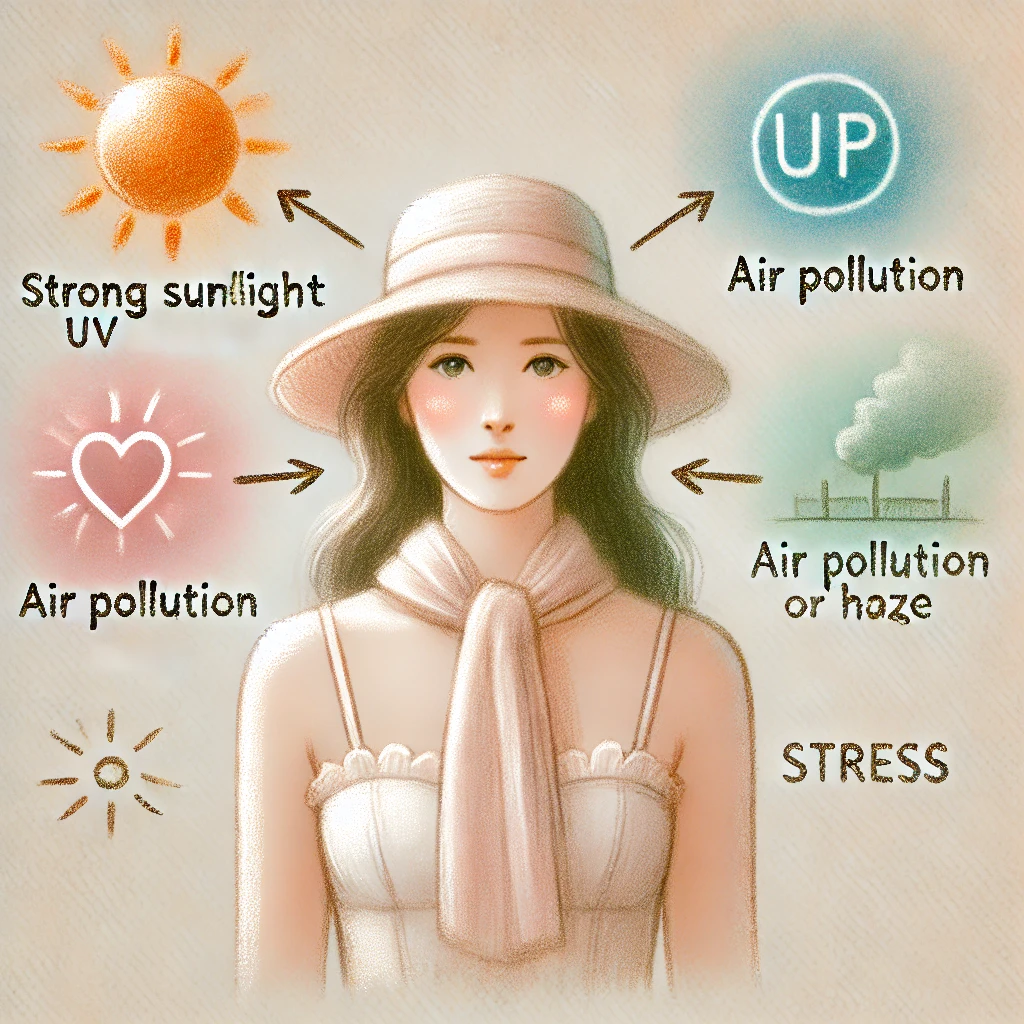 기미 발생에 큰 영향을 미치는 환경 요인 총정리