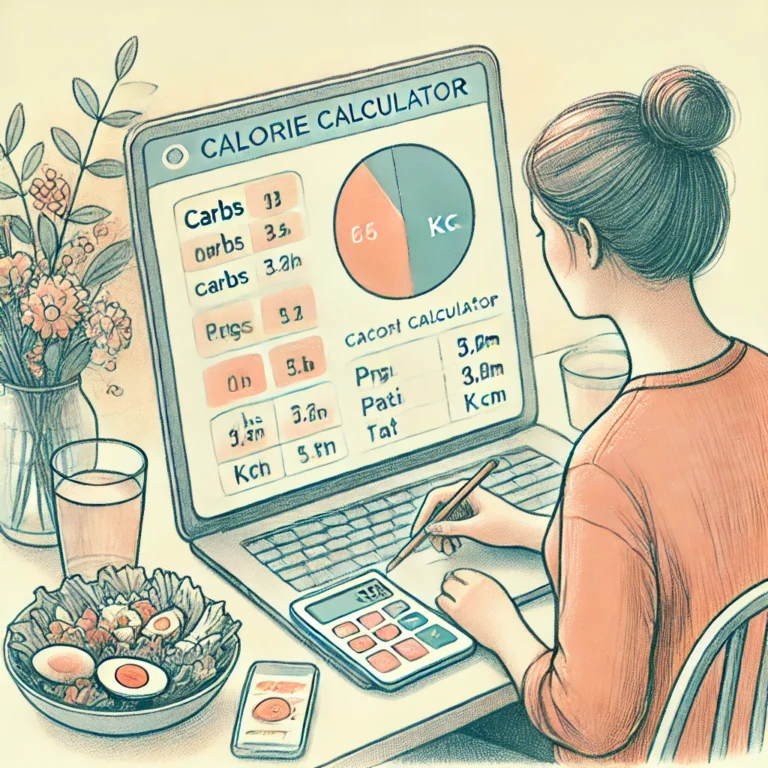온라인 칼로리계산기 사용 방법과 일일권장섭취량 계산, 다이어트 식단 분석까지